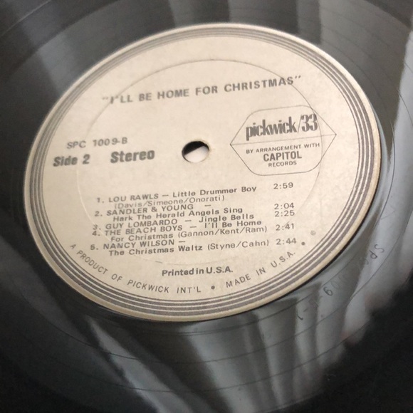 Various Artists I'll Be Home For Christmas Vinyl Lp - Picture 3 of 8